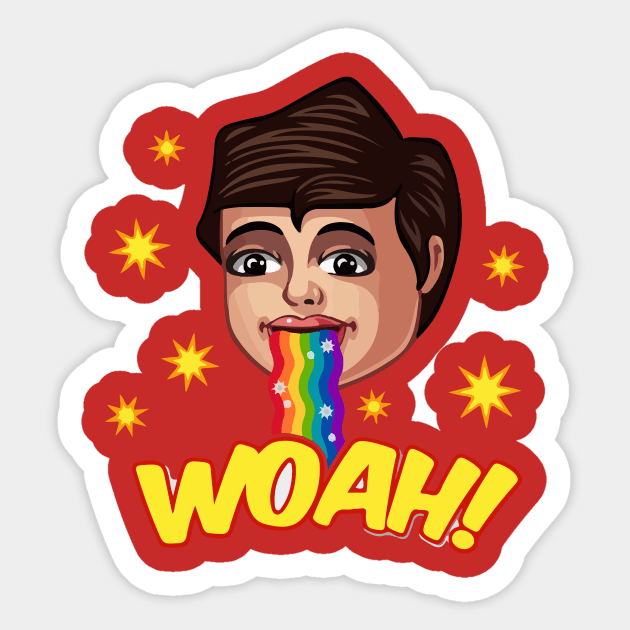 woah Sticker by RehdPanda